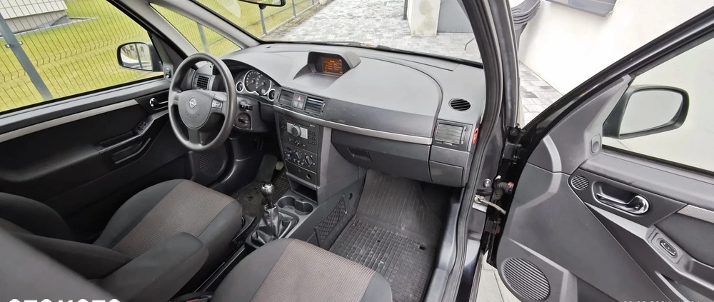 Opel Meriva cena 8900 przebieg: 205171, rok produkcji 2007 z Jutrosin małe 497